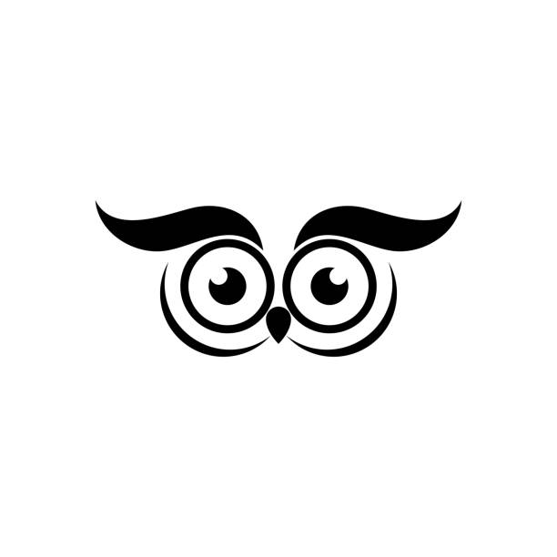 Cartoon Of The Owl Eyes Illustrations, Royalty-Free Vector Graphics & Clip  Art - iStock