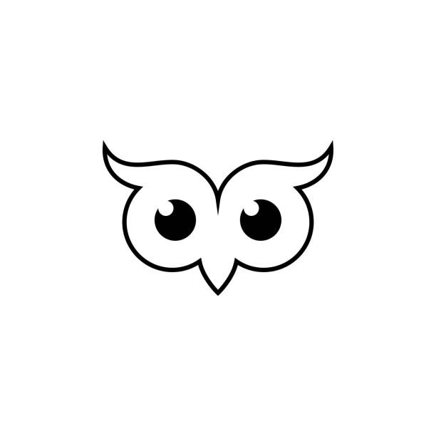 Vector Image Of Owl Eyes Stock Illustration - Download Image Now -  Abstract, Animal, Animal Body Part - iStock