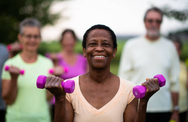 istock Seniors Weight Class Outside stock photo 1210818921