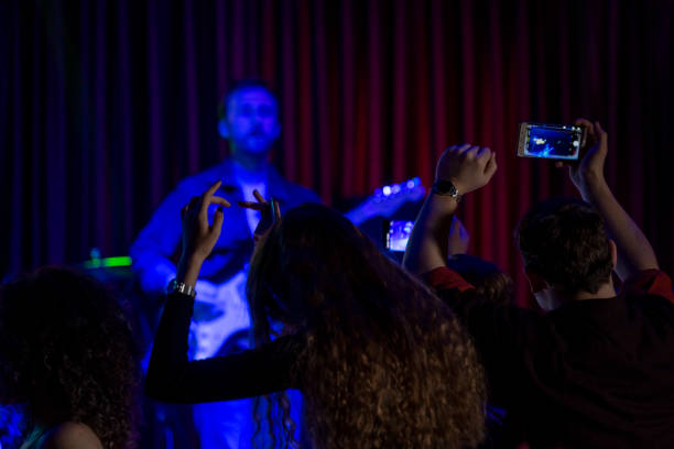 istock Taking picture in at a concerts 1210823285