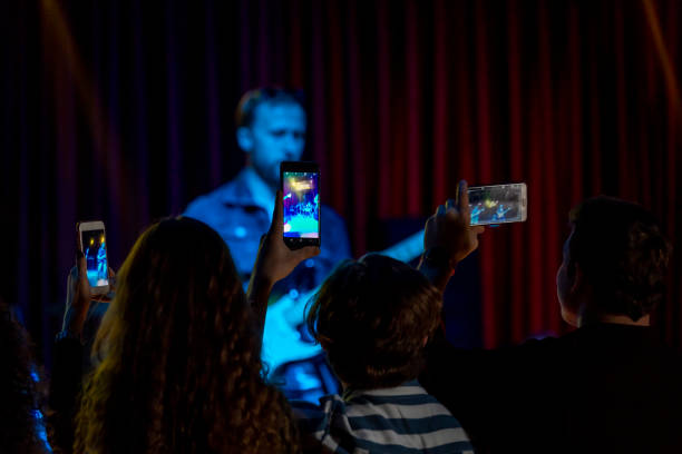 istock Taking picture in at a concerts 1210824028