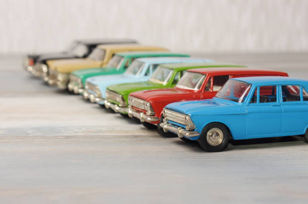istock Hobby collection of die-cast car models 1210831966