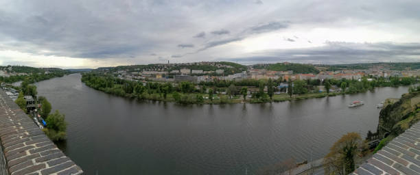 istock View of Vltava river in Prague, Czech Republic 1210832375