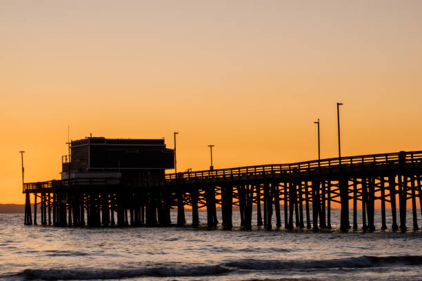 istock Winter sunset in Newport Beach 1210833115