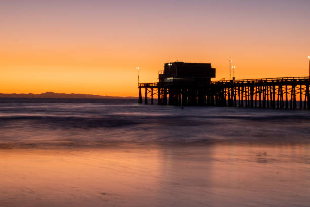 istock Winter sunset in Newport Beach 1210833153