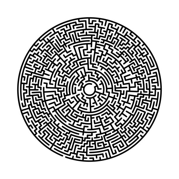 Difficult Labirint Graph 90+ Labirinth Stock Illustrations, Royalty-Free Vector Graphics & Clip ...