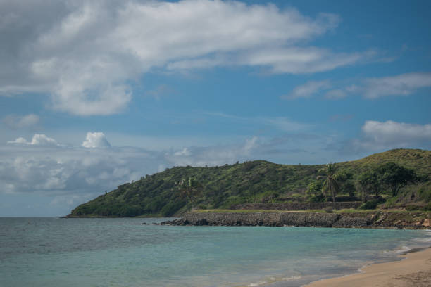 istock Beautiful winter day in Caribbean Islands 1210836161