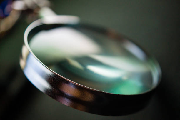 Close up of Magnifying Glass