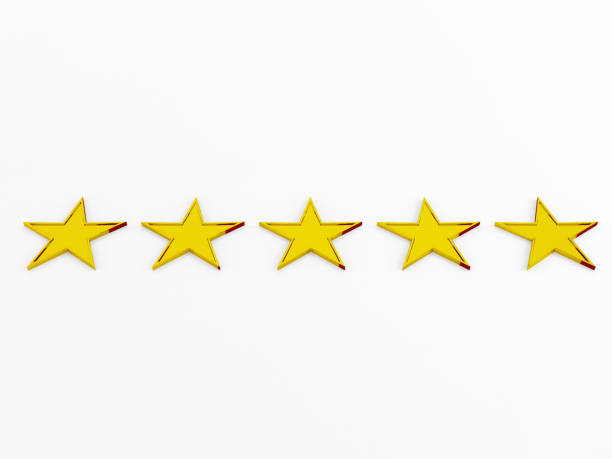 istock Five gold stars stock photo 1210848921