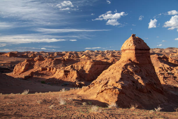 istock Red cliffs of Khermen Tsav canyon 1210854705