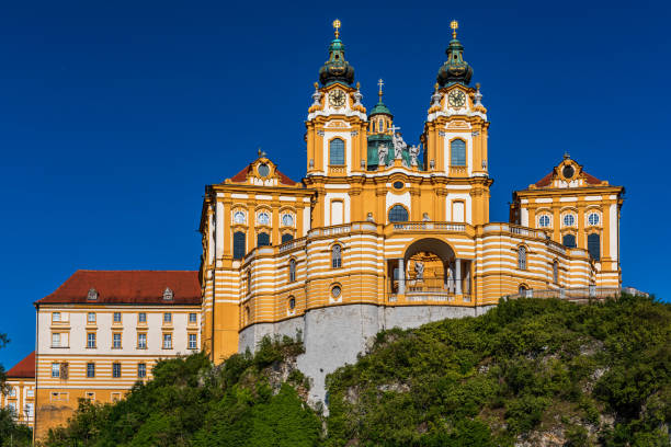 istock Melk Abbey in Wachau Valley, Austria 1210858276