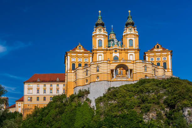 istock Melk Abbey in Wachau Valley, Austria 1210858300