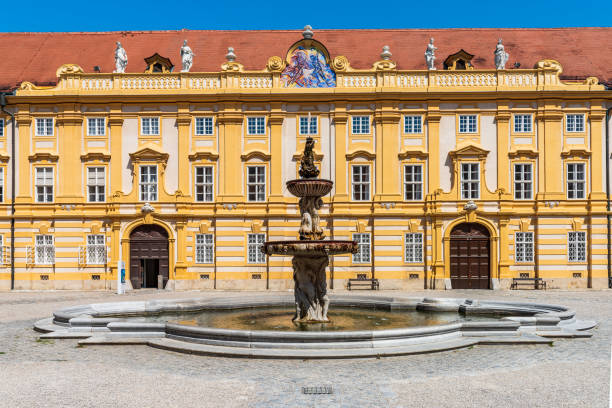istock Melk Abbey in Wachau Valley, Austria 1210858310