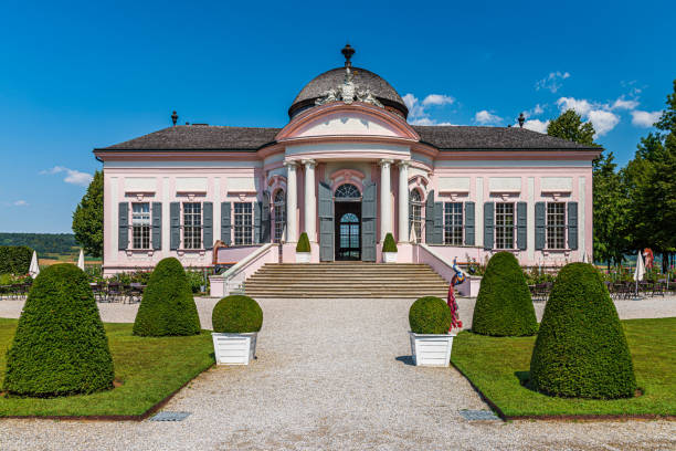 istock Pavilion in Melk Abbey Garden 1210858344