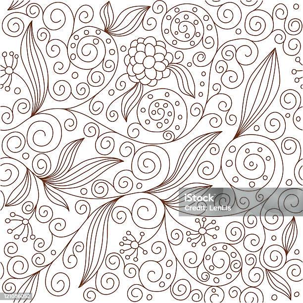 Seamless Floral Pattern Stock Illustration - Download Image Now - Backgrounds, Beauty, Color Image