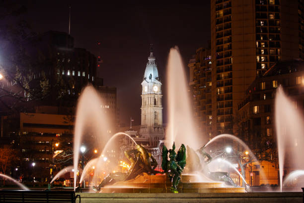 istock Fountain on Benjamin Franklin Pkwy, Philadelphia 1210862754