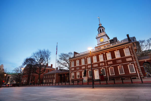 istock Independence Square, Hall at evening Philadelphia 1210862759