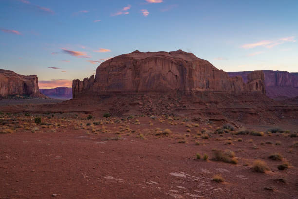 istock sunset at artists point in monument valley, usa 1210866744