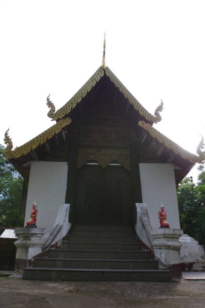 istock Buddhist temple in Chiang mai Thailand 1210866769