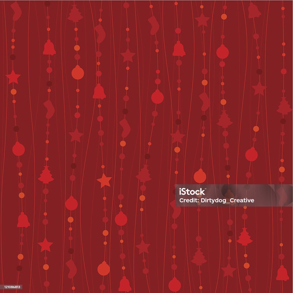 Бесшовный фон Рождество с конфетти - Векторная графика Рождество роялти-фри