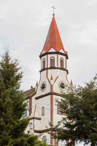 istock Historic Catholic church in Chile 1210886939