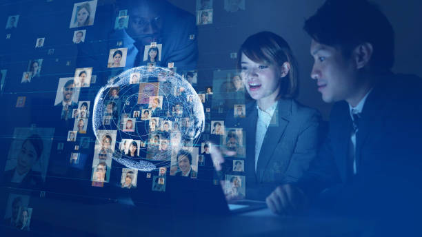 istock Global communication network concept. Worldwide business. 1210887777