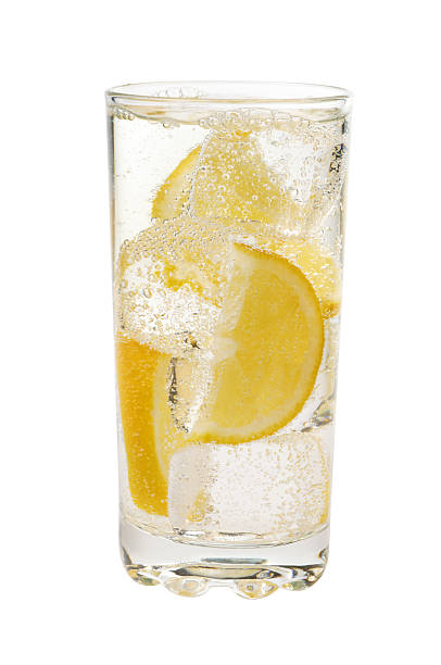 Lemon drink in glass Lemon drink in glass bitter stock pictures, royalty-free photos & images