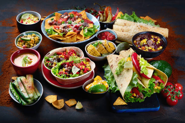 istock Traditional Mexican food 1210895050
