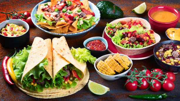 istock Traditional Mexican food 1210895054