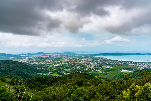 istock Phuket city Thailand view from big budha view point. 1210897042