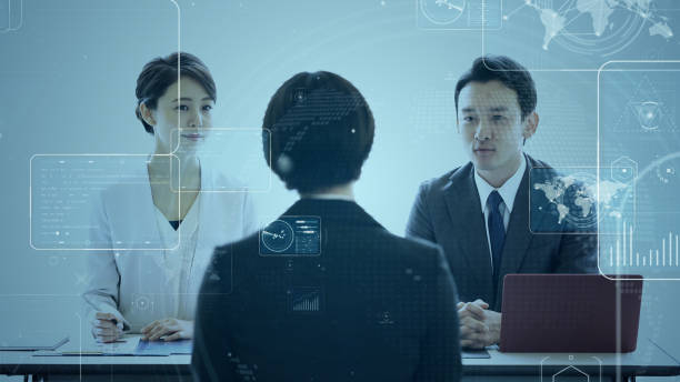istock Job interview concept. Technology of business. 1210901967