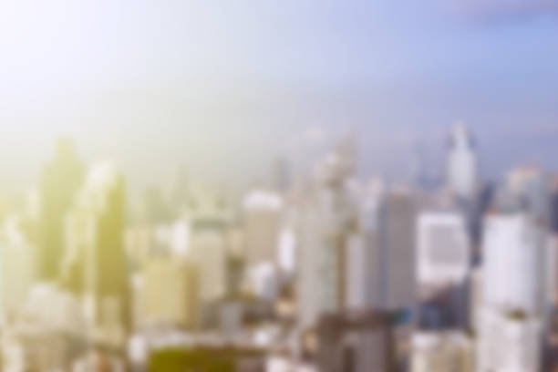 istock abstract blur of urban cityscape building for background use 1210902872