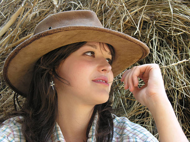 istock young cowgirl 121090459