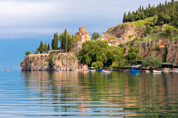 Church of St. John on the Lake Ohrid, in Ohrid, Macedonia