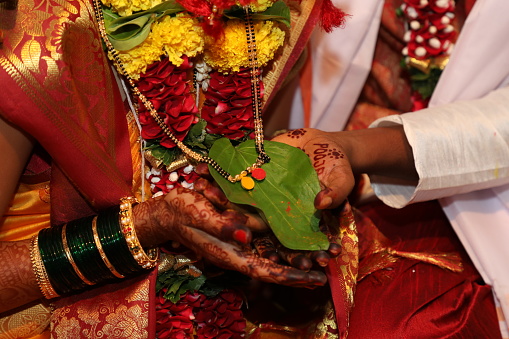 Mangalsutra wearing ceremony