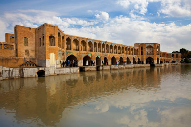 Khaju Bridge, Isfahan, Iran