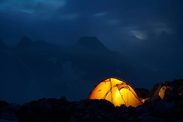 istock Night in the high mountains 121091529