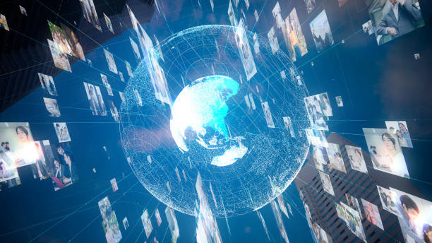 istock Global communication network concept. Worldwide business. Sustainable development goals. SDGs. 1210917428