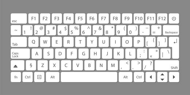 Ilustración de Plantilla Web Plana Moderna Con Plantilla De Teclado Sobre Fondo Gris y más Vectores Libres de Derechos de Teclado de ordenador - iStock Ilustración de Plantilla Web Plana Moderna Con Plantilla De Teclado Sobre Fondo Gris y más Vectores Libres de Derechos de Teclado de ordenador - iStock