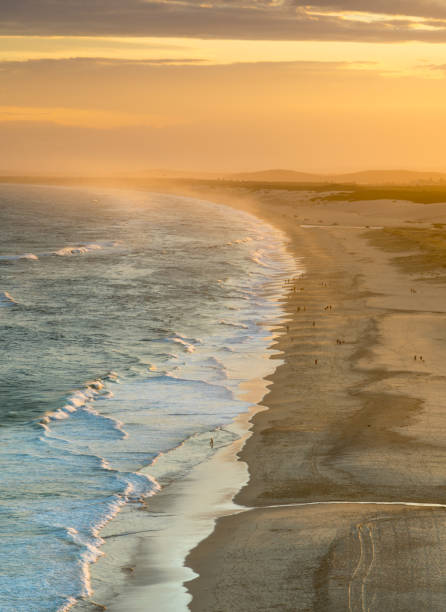 istock Redhead Beach Newcastle Australia - Yellow Sunset 1210920854