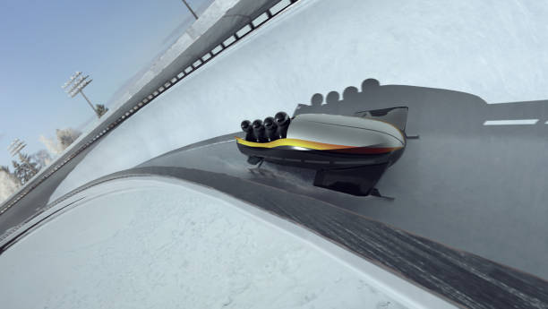 ボブスレー。 - bobsledding ストックフォトと画像