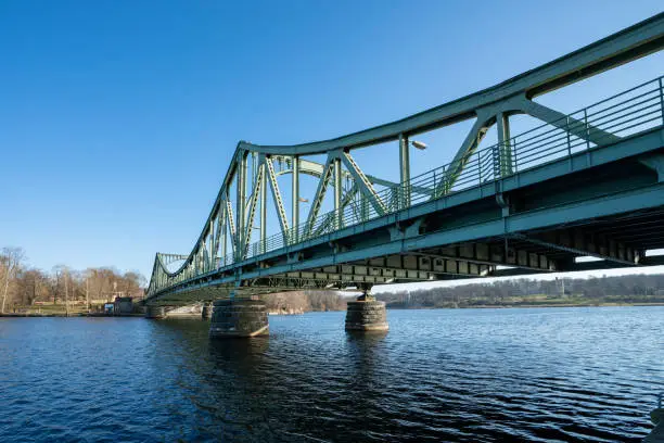 Glienicke Bridge used to connect West Berlin and East Germany