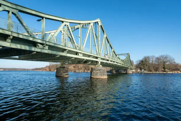 Glienicke Bridge used to connect West Berlin and East Germany