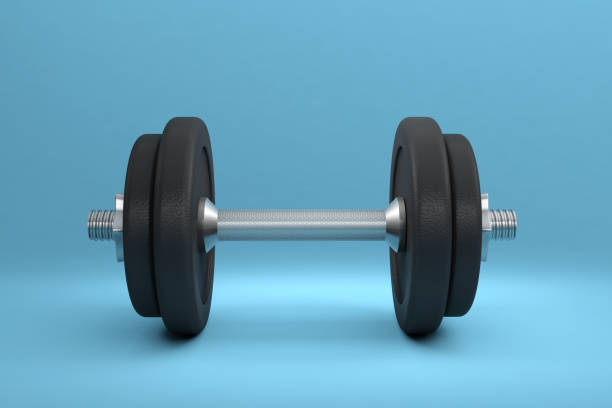 istock dumbbell bodybuilding weightlifting sport weights 1210931571