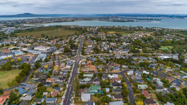 istock Auckland Aerial View 1210931812