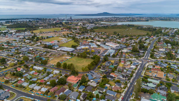 istock Auckland Aerial View 1210932466