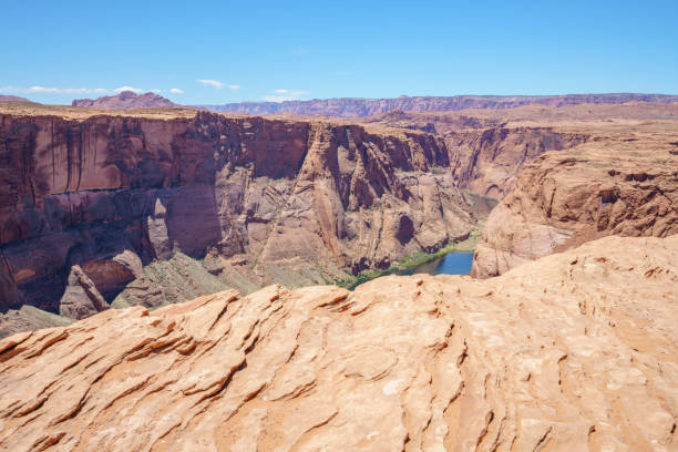 istock looking at colorado river from horseshoe bend in arizona, usa 1210933549