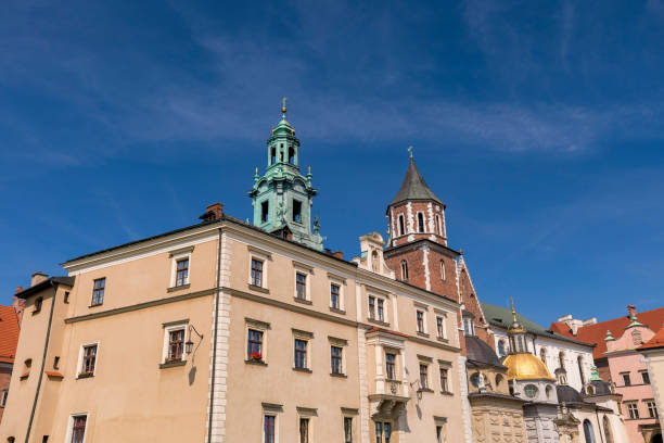 25th of August 2019. Krakow, Poland. Exterior view of Wawel Castle in a summer day.
