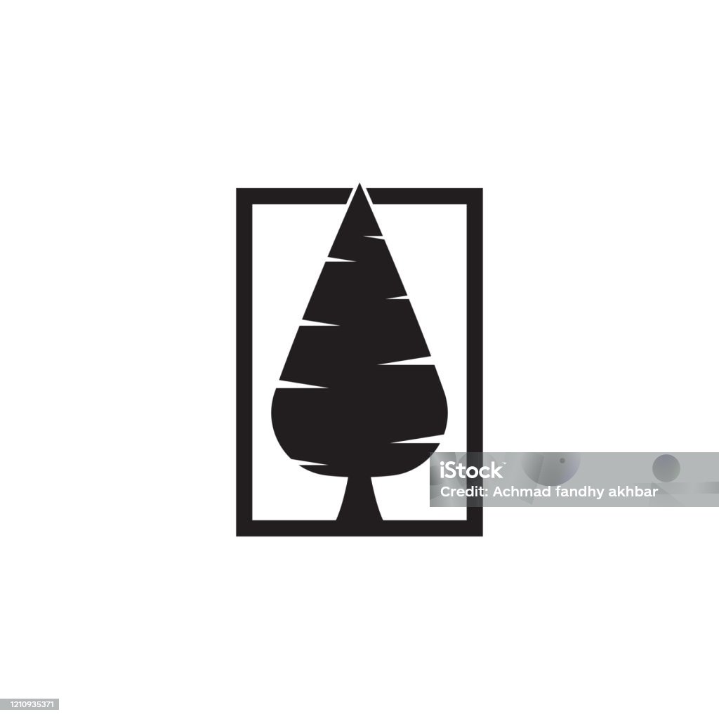 Spruice Tree Vector Spruce Tree Vector Image Stock Illustration - Download Image Now ...