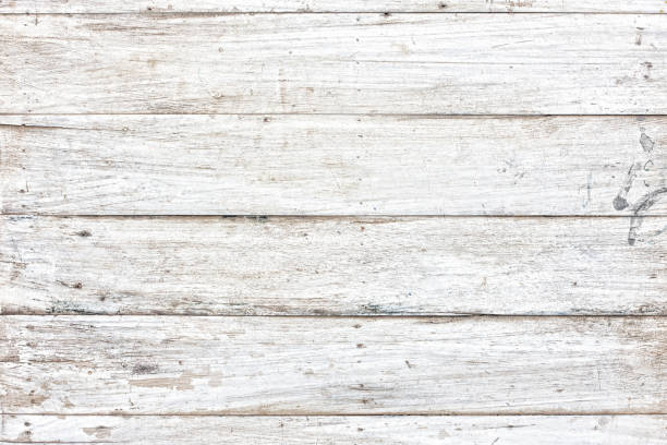 istock Distressed, worn, weathered, old, white-painted wooden house panel abstract background. 1210940632